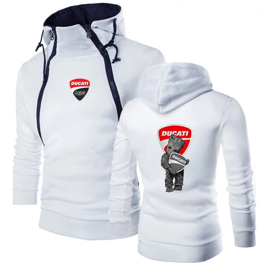 Men Ducati Logo Harajuku Style Leisure Pullover Hoodies Brand Hooded Sweatshirts Classic Tracksuit Slim Customize Latest Tops
Men Ducati Logo Harajuku Style Leisure Pullover Hoodies Brand Hooded Sweatshirts Classic Tracksuit Slim Customize Latest Tops