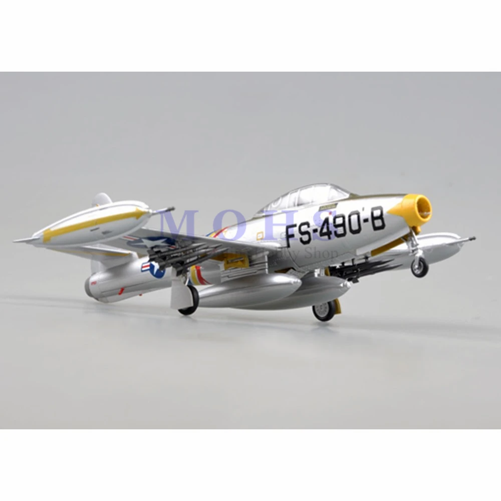 EASY MODEL 37105 1/72 собираемая Модель весы F84 Готовая модель самолета F-84 тандерджет |