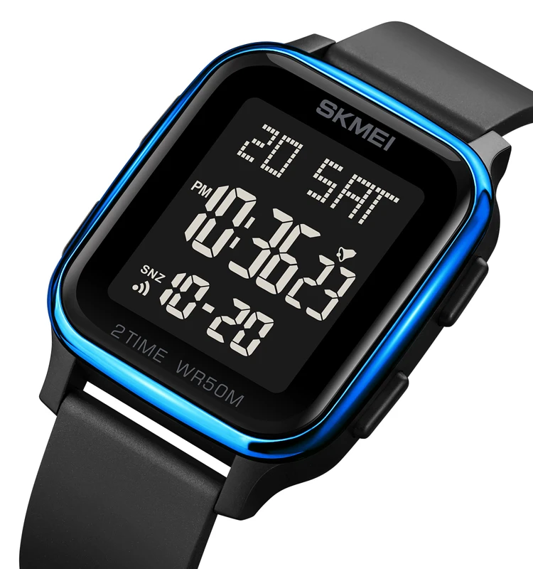 SKMEI Top Brand Fashion Digital Sport Mens Watches LED Electronic Wristwatch 5Bar Waterproof Stopwatch Relogio Masculino Clock
SKMEI Top Brand Fashion Digital Sport Mens Watches LED Electronic Wristwatch 5Bar Waterproof Stopwatch Relogio Masculino Clock