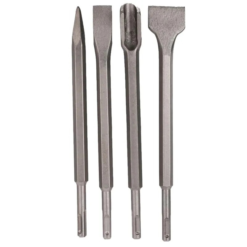 4pcs Drills Chisels SDS PLUS Chisels Set Point Groove Gouge Flat Chisel Electric Hammer Drill Bit Power Tools Parts
4pcs Drills Chisels SDS PLUS Chisels Set Point Groove Gouge Flat Chisel Electric Hammer Drill Bit Power Tools Parts