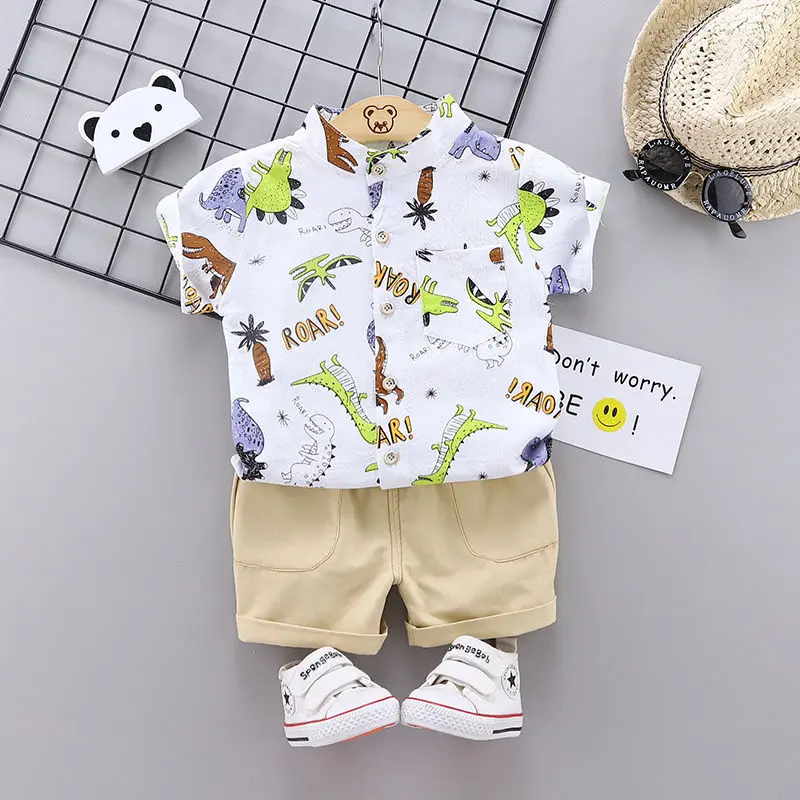 Toddler Boys Clothing Sets Summer TShirt Shorts Suits 2 PCS Fashion Casual Kids Clothes Cartoon Print For 1 2 3 4 5 Years
Toddler Boys Clothing Sets Summer TShirt Shorts Suits 2 PCS Fashion Casual Kids Clothes Cartoon Print For 1 2 3 4 5 Years