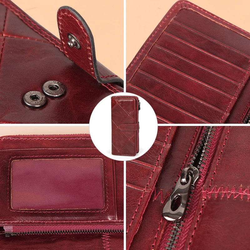 Cobbler Legend 2021Genuine Leather Female Clutch 100% Women's Wallet Vintage Ladies Wallets and Purses Long Coins Money Bag
Cobbler Legend 2021Genuine Leather Female Clutch 100% Women's Wallet Vintage Ladies Wallets and Purses Long Coins Money Bag
