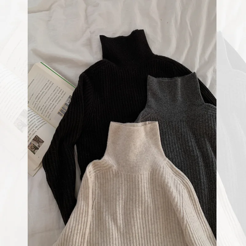 Sweater 2021 Women Autumn and Winter New High-neck Base Sweater Women's Inner Wear Women's Sweater
Sweater 2021 Women Autumn and Winter New High-neck Base Sweater Women's Inner Wear Women's Sweater