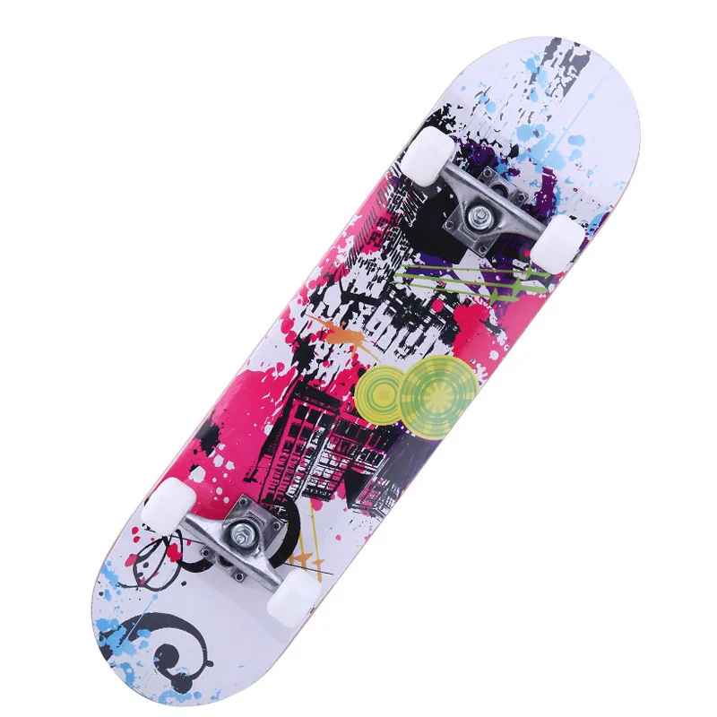 AddFun Stickers SkateBoard for Adults Double Rocker High Elasticity and Stability Skate Tool 6 Color Suitable All Crowds Fashion
AddFun Stickers SkateBoard for Adults Double Rocker High Elasticity and Stability Skate Tool 6 Color Suitable All Crowds Fashion