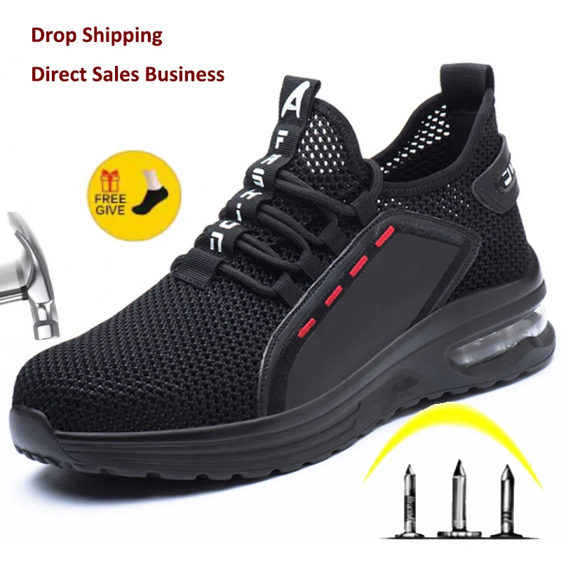 XPUHGM Brand Hollow Breathable Men Work Safety shoes Anti-smashing Steel Toe Cap Working Boots Construction Indestructible Shoes
XPUHGM Brand Hollow Breathable Men Work Safety shoes Anti-smashing Steel Toe Cap Working Boots Construction Indestructible Shoes