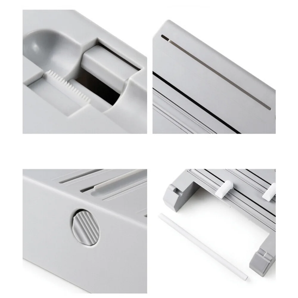 6 in 1 Multi-function Kitchen Storage Rack Tin Foil Plastic Wrapper Storage Rack Paper Towel Garbage Bag Rack (Gray) 
6 in 1 Multi-function Kitchen Storage Rack Tin Foil Plastic Wrapper Storage Rack Paper Towel Garbage Bag Rack (Gray)