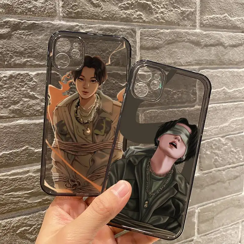 Agust D suga Phone Case For iPhone 12 11 8 7 se 2020 mini pro X XS XR MAX Plus Black Transparent Cover
Agust D suga Phone Case For iPhone 12 11 8 7 se 2020 mini pro X XS XR MAX Plus Black Transparent Cover