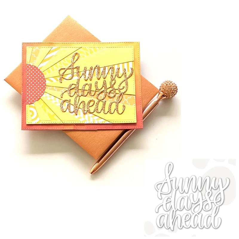 Letters Sunny Days Ahead Metal Cutting Dies Scrapbook Diary Decoration Stencil Emboss Template Diy Greeting Card Handmade 2021
Letters Sunny Days Ahead Metal Cutting Dies Scrapbook Diary Decoration Stencil Emboss Template Diy Greeting Card Handmade 2021
