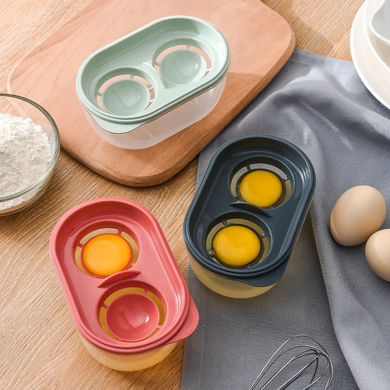 Egg White Egg Yolk Separator With Storage Box Large Capacity Baking Filter Egg Liquid Eggshell Tool Household Egg Separator
Egg White Egg Yolk Separator With Storage Box Large Capacity Baking Filter Egg Liquid Eggshell Tool Household Egg Separator