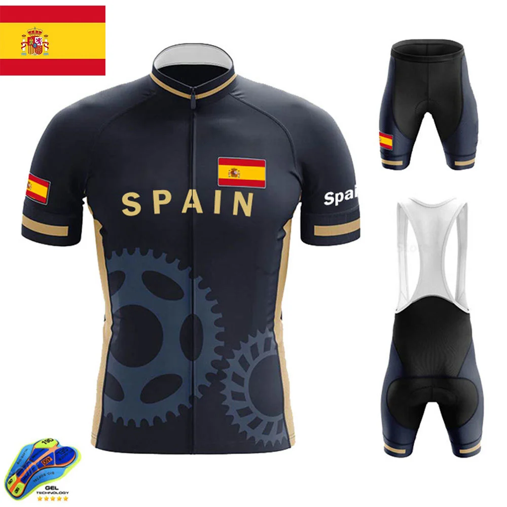 Spain Cycling Team Bike Uniform 2022 Summer Short Sleeve Cycling Jersey Quick Dry Men MTB Bike Cycling Set Maillot Ropa Ciclismo
Spain Cycling Team Bike Uniform 2022 Summer Short Sleeve Cycling Jersey Quick Dry Men MTB Bike Cycling Set Maillot Ropa Ciclismo