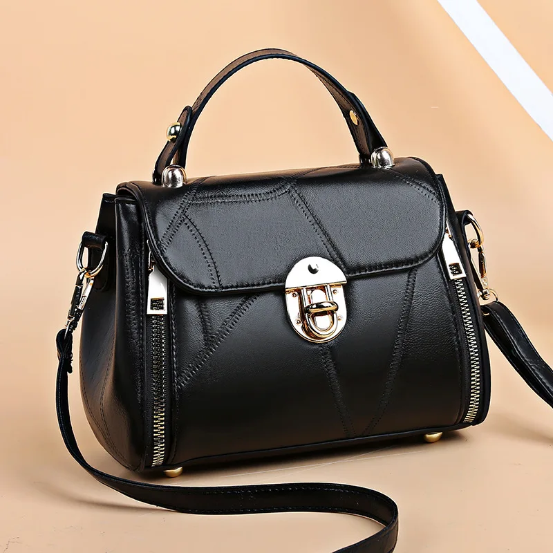 2020 New Sheepskin Leather Ladies Handbag Trendy Fashion Design Handbags Simple And Generous Shoulder Bag Diagonal Bag Bolso
2020 New Sheepskin Leather Ladies Handbag Trendy Fashion Design Handbags Simple And Generous Shoulder Bag Diagonal Bag Bolso