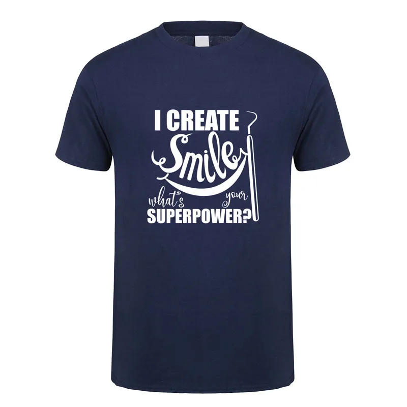 Забавные футболки с надписью «I Create Smile What's Your Superpower Dentist» мужские летние хлопковые футболки с короткими рукавами и круглым вырезом мужской в...
Забавные футболки с надписью «I Create Smile What's Your Superpower Dentist» мужские летние хлопковые футболки с короткими рукавами и круглым вырезом мужской в...