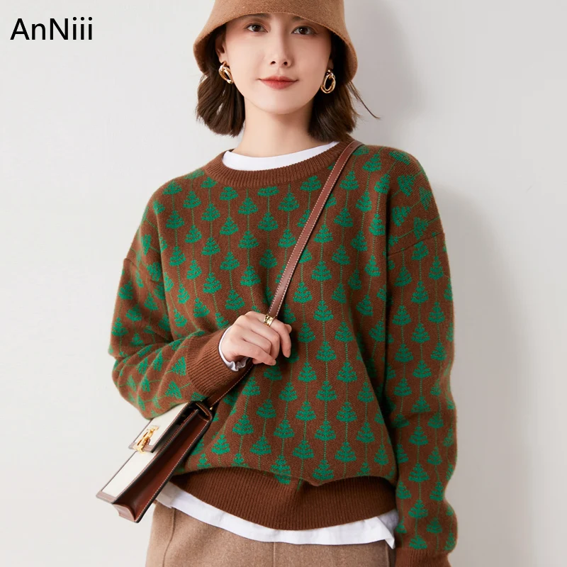 Fashion Korean Office Lady Female Sweaters Knitted High Street Show Thin Loose Autumn Winter Pullovers O-Neck Jumpers Top
Fashion Korean Office Lady Female Sweaters Knitted High Street Show Thin Loose Autumn Winter Pullovers O-Neck Jumpers Top