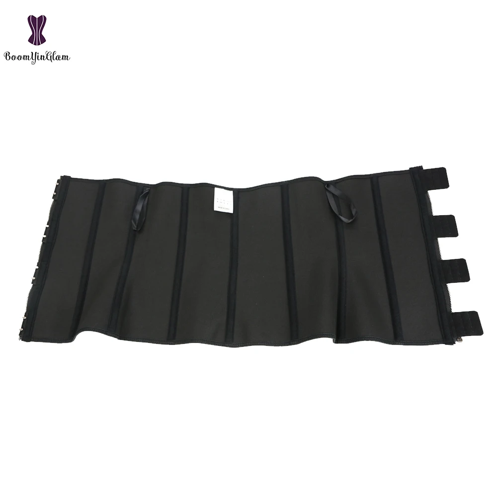 Zipper Latex Waist Trainer Underbust Tummy Control Slimming Cincher Plus Size Corset Steel Boned Bustier Hooks Black Gorset 608
Zipper Latex Waist Trainer Underbust Tummy Control Slimming Cincher Plus Size Corset Steel Boned Bustier Hooks Black Gorset 608
