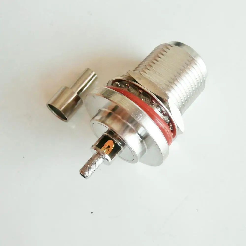 Connector N Female Window O-ring Bulkhead Panel Mount Nut Plug Solder Pin Crimp for RG316 RG174 RG179 LMR100 Cable RF Adapter
Connector N Female Window O-ring Bulkhead Panel Mount Nut Plug Solder Pin Crimp for RG316 RG174 RG179 LMR100 Cable RF Adapter