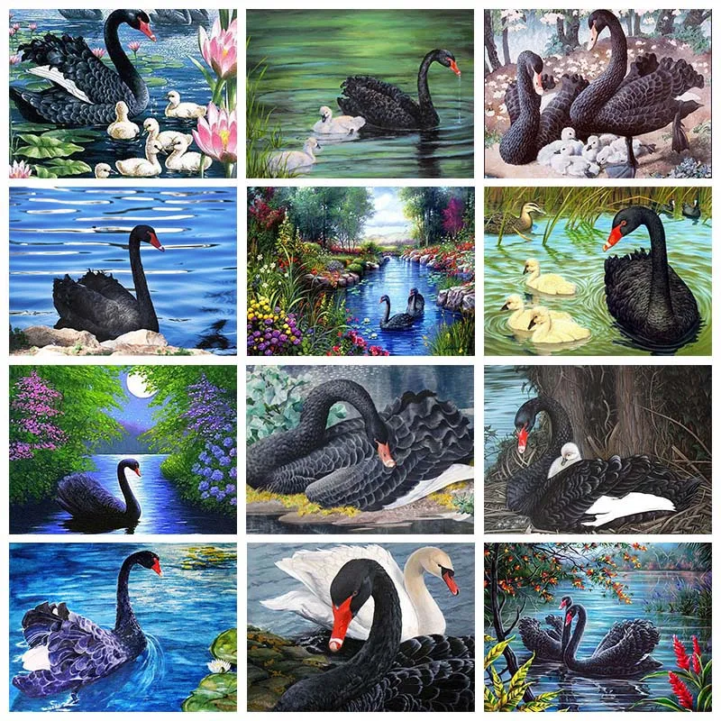 Алмазная вышивка «Черный лебедь», вышивка крестиком, мозаика, полная выкладка, птицы, животные, домашний декор
Алмазная вышивка «Черный лебедь», вышивка крестиком, мозаика, полная выкладка, птицы, животные, домашний декор