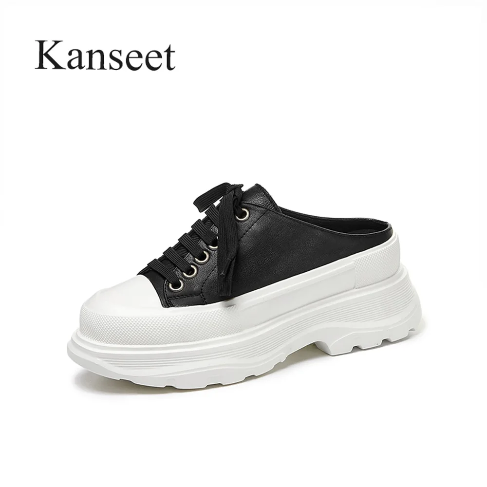 Кроссовки Kanseet женские из натуральной кожи, плоская подошва, круглый носок, на шнуровке, платформа, черные, белые, весна-осень 2021
Кроссовки Kanseet женские из натуральной кожи, плоская подошва, круглый носок, на шнуровке, платформа, черные, белые, весна-осень 2021