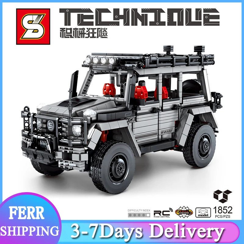 SY8790 MOC техническая земля G500 Off-модель дорожного транспортного средства 1852pcs строительные блоки детские развивающие игрушки для детей Подарк...
SY8790 MOC техническая земля G500 Off-модель дорожного транспортного средства 1852pcs строительные блоки детские развивающие игрушки для детей Подарк...