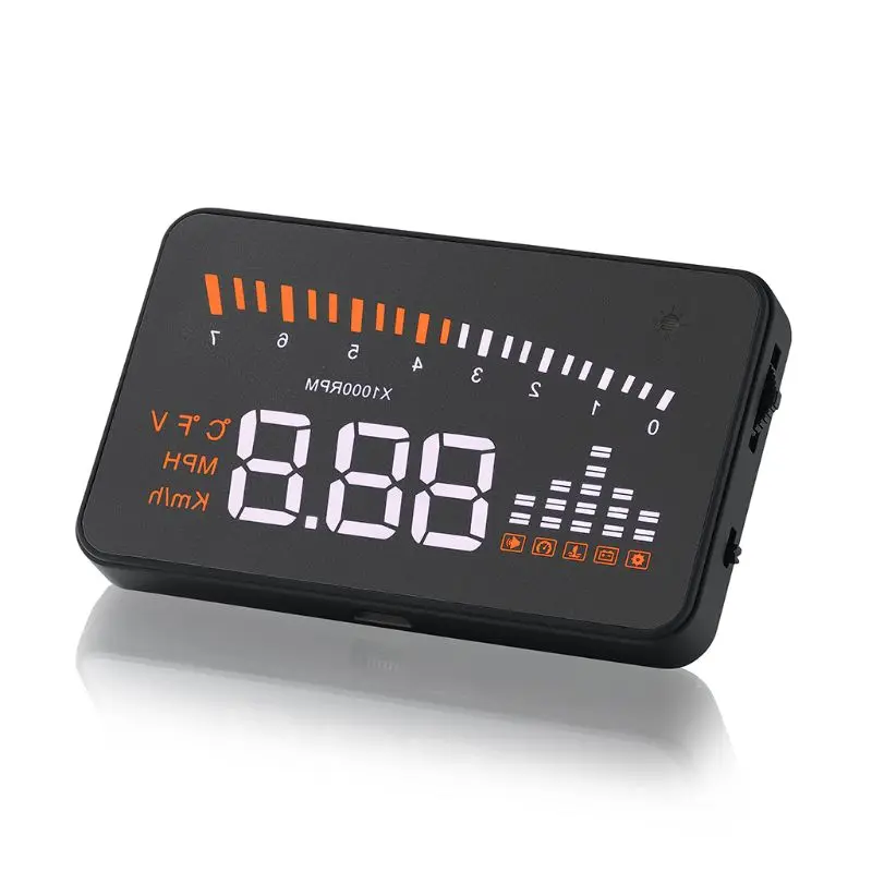 X5 3" Car HUD Head Up Display Speed Warning Fuel Projector OBD II Speedometer
X5 3" Car HUD Head Up Display Speed Warning Fuel Projector OBD II Speedometer