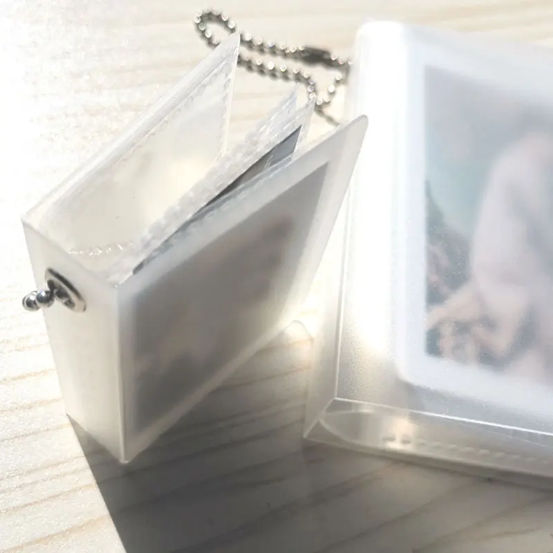 Bag Pendant Transparent Photo Album 3 Inch Mini Photo Album Mini Frosted 2 Inch Photo Album Decorative Household Products
Bag Pendant Transparent Photo Album 3 Inch Mini Photo Album Mini Frosted 2 Inch Photo Album Decorative Household Products
