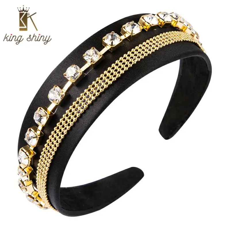 Elegant European Metal Belt Designer Headband for Woman Vintage Sparkly Rhinestone Hairband Woman Party Hair Accessory Headwear
Elegant European Metal Belt Designer Headband for Woman Vintage Sparkly Rhinestone Hairband Woman Party Hair Accessory Headwear