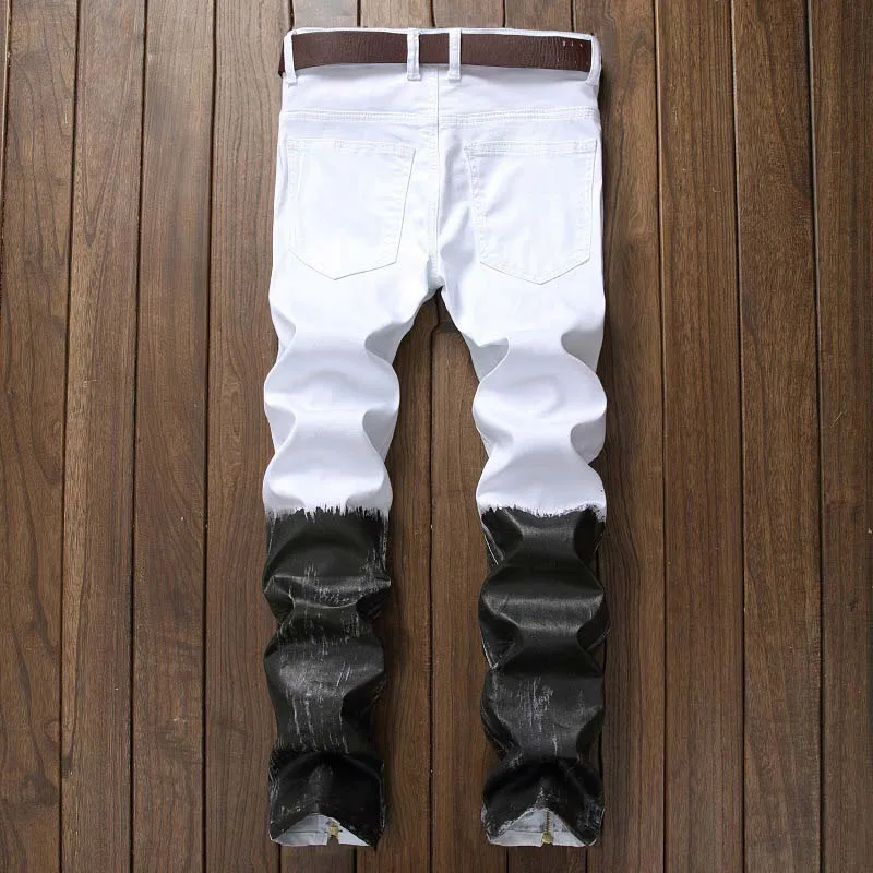 KIOVNO Men's Ripped Multi Color Jeans Pants Hip Hop Ankle Zipper Denim Trousers Male Patchwork
KIOVNO Men's Ripped Multi Color Jeans Pants Hip Hop Ankle Zipper Denim Trousers Male Patchwork