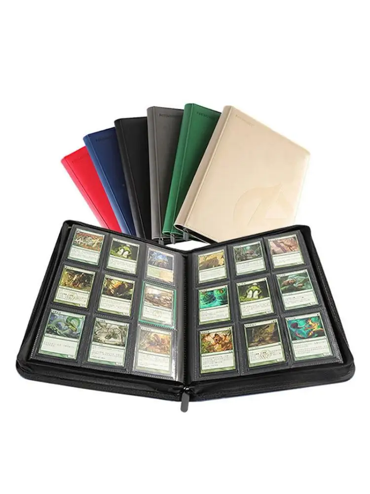 360 Cards Capacity Pocket Cards Holder Binders Albums with Zipper for CCG MTG Yugioh Board Game Card Book Sleeve Holder
360 Cards Capacity Pocket Cards Holder Binders Albums with Zipper for CCG MTG Yugioh Board Game Card Book Sleeve Holder