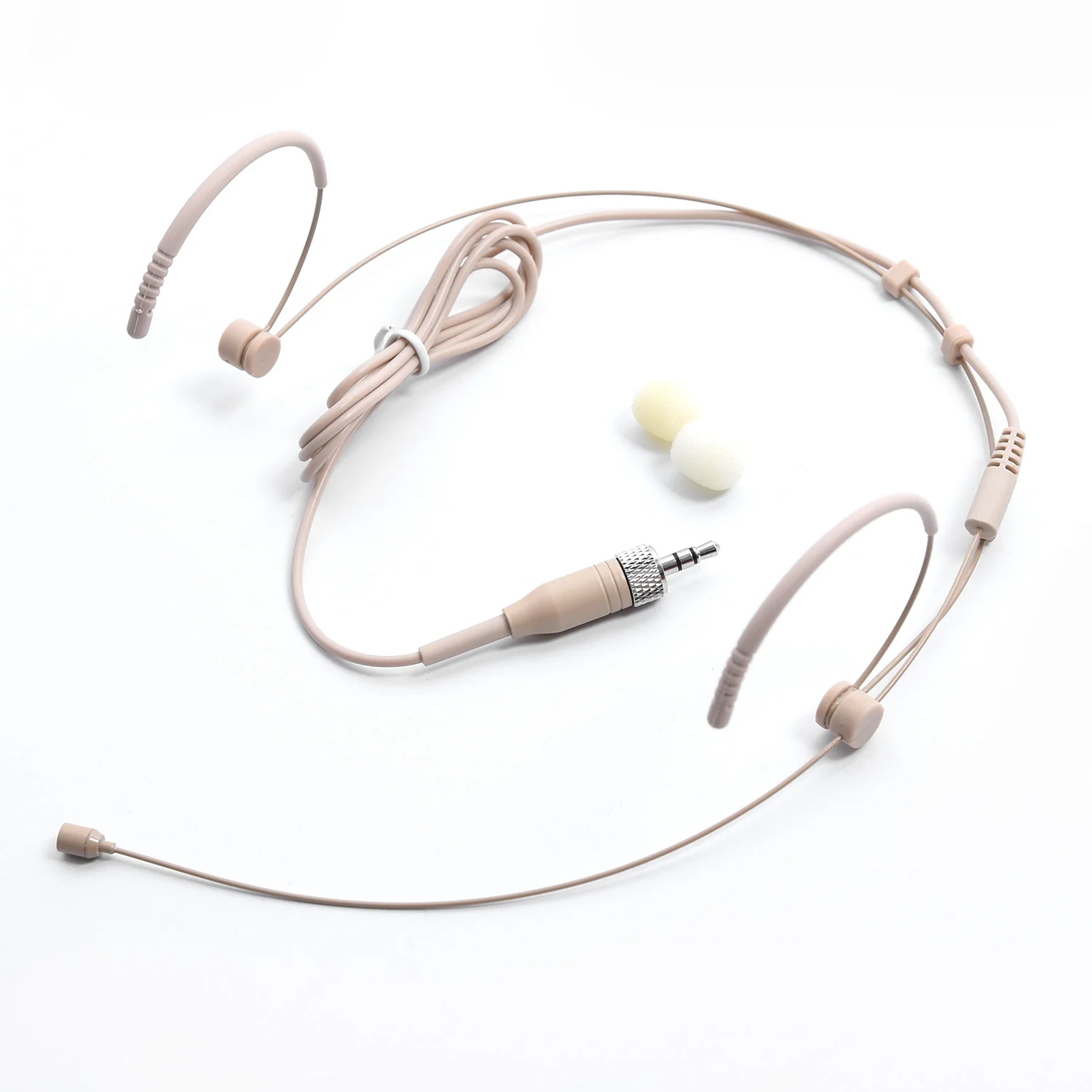 Double Earhook Headset Mic Headworn Microphone For Sennheiser Wireless Beige 1.2m Wire Locking Stereo Jack Microphone Accessory
Double Earhook Headset Mic Headworn Microphone For Sennheiser Wireless Beige 1.2m Wire Locking Stereo Jack Microphone Accessory