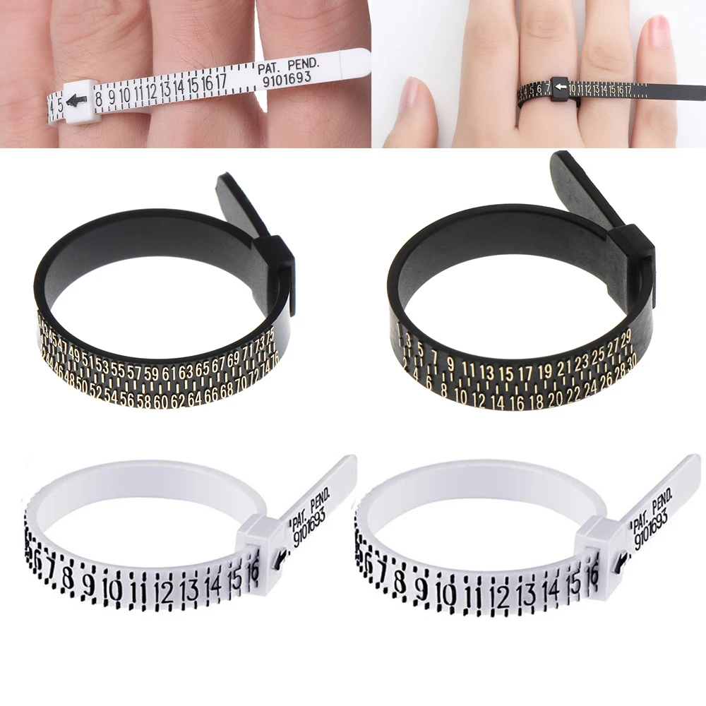 Fashion UK/US/EU/JP Ring Sizer Measure British/American White/Black Sizes A-Z Wedding Ring Band Genuine Tester Finger Gauge
Fashion UK/US/EU/JP Ring Sizer Measure British/American White/Black Sizes A-Z Wedding Ring Band Genuine Tester Finger Gauge