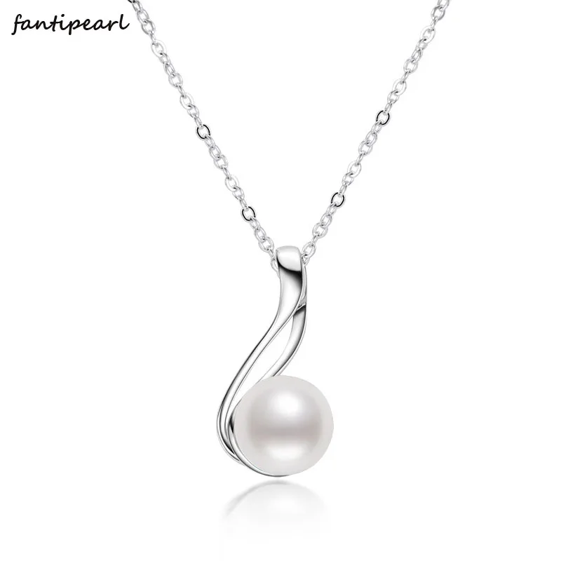 Simple pearl necklace 10mm freshwater white pearl pendant necklace female flash O chain 40+5cm
Simple pearl necklace 10mm freshwater white pearl pendant necklace female flash O chain 40+5cm