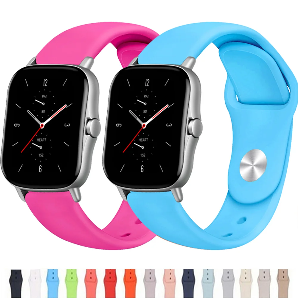 20mm/22mm Silicone band For Amazfit GTR3 Pro/2/2e/GTS2 Mini/GTS 3 2/2e/stratos 2/3 smartwatch correa Bracelet Amazfit bip strap
20mm/22mm Silicone band For Amazfit GTR3 Pro/2/2e/GTS2 Mini/GTS 3 2/2e/stratos 2/3 smartwatch correa Bracelet Amazfit bip strap
