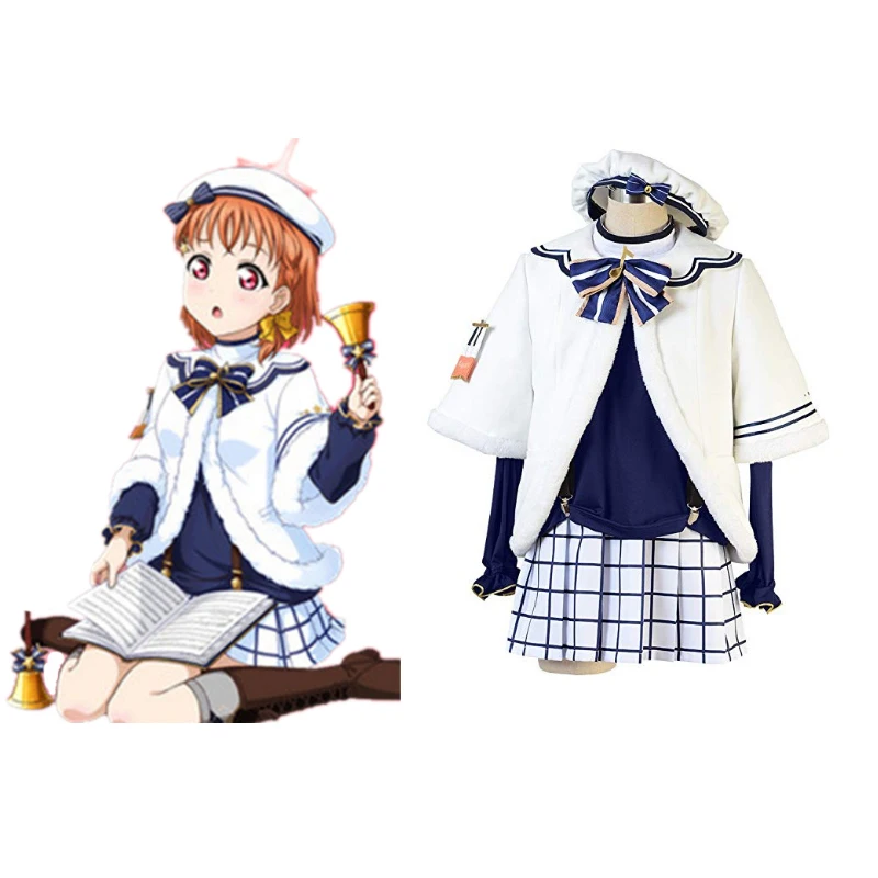 Love Live Sunshine Cosplay Takami Chika Cosplay Costumes Uniform Outfit Anime Cosplay Costume Halloween Carnival Cosplay Costume
Love Live Sunshine Cosplay Takami Chika Cosplay Costumes Uniform Outfit Anime Cosplay Costume Halloween Carnival Cosplay Costume