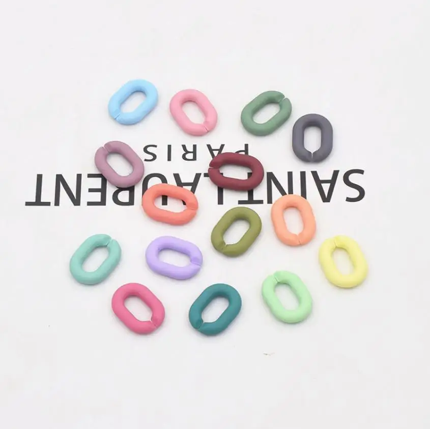 Acrylic Chain Grind arenaceous Combination chain Links DIY Charm Accessories for Jewelry Making 20x14mm, wholesale
Acrylic Chain Grind arenaceous Combination chain Links DIY Charm Accessories for Jewelry Making 20x14mm, wholesale