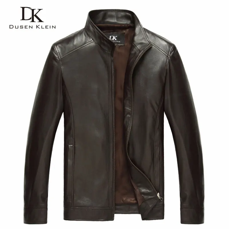 Genuine Luxury Man sheepskin leather jacket Brand men slim Designer spring leather coats Black/Brown 14B0109
Genuine Luxury Man sheepskin leather jacket Brand men slim Designer spring leather coats Black/Brown 14B0109