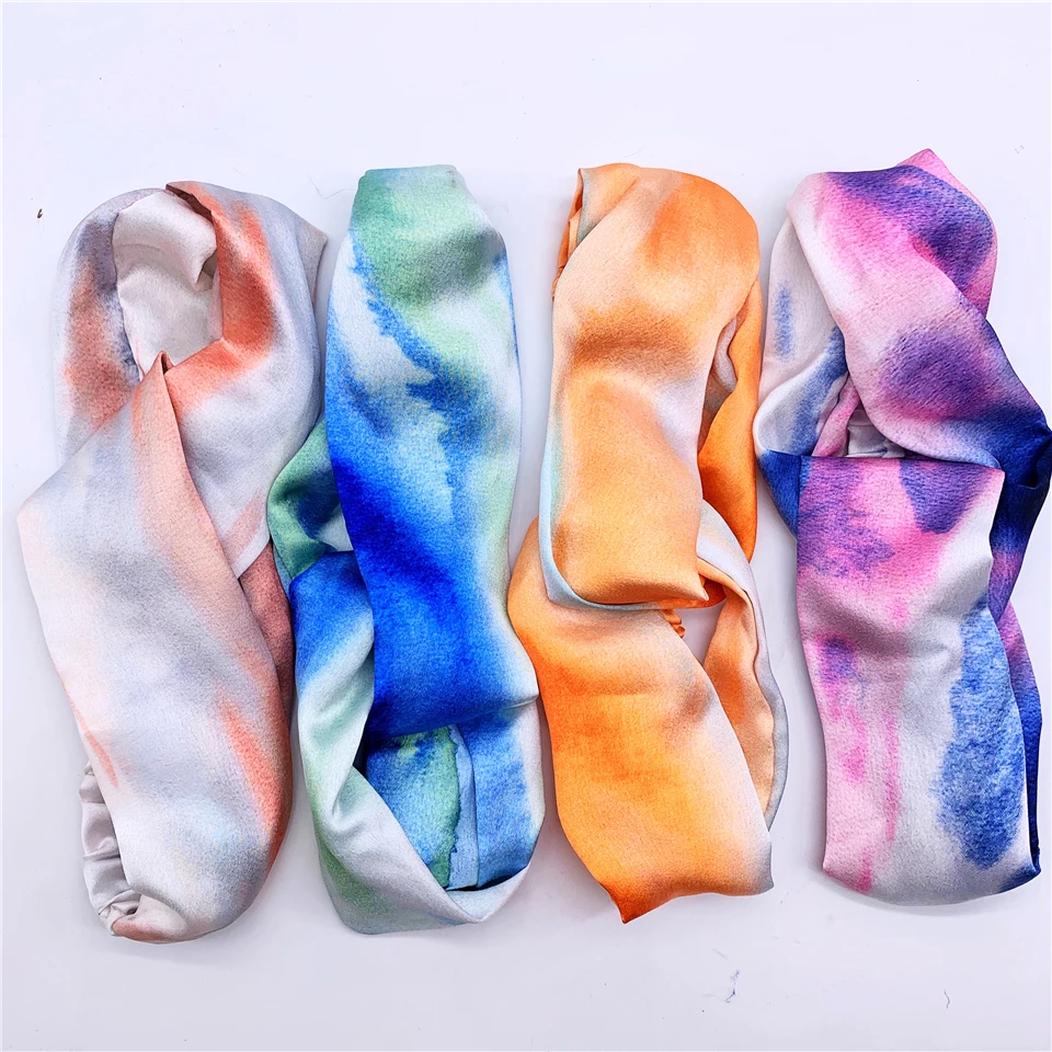 Fashion Women Bohemian Print Headbands Vintage Cross Knot Elastic Hairbands Bandanas Imitation Silk Hair Bands Hair Accessories 
Fashion Women Bohemian Print Headbands Vintage Cross Knot Elastic Hairbands Bandanas Imitation Silk Hair Bands Hair Accessories