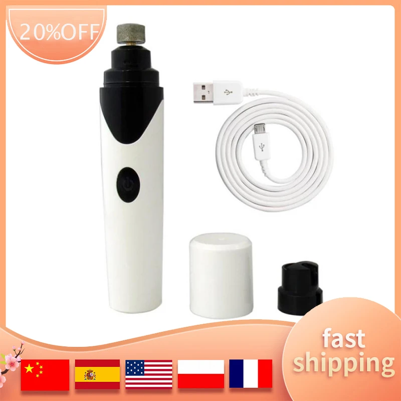 Dog Nail Grinder Professional 2 Speed Electric Pet Nail Trimmer With USB Rechargeable Painless Paws Grooming And Smoothing
Dog Nail Grinder Professional 2 Speed Electric Pet Nail Trimmer With USB Rechargeable Painless Paws Grooming And Smoothing