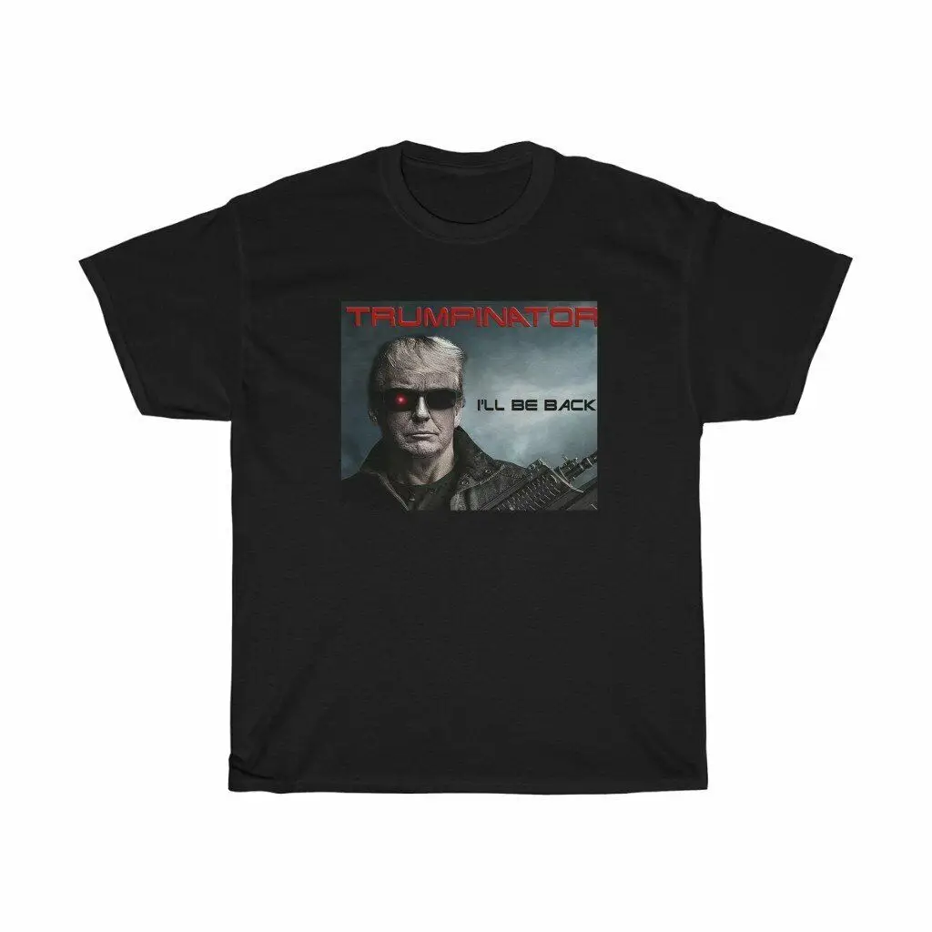 Donald Trump 2020 Election Funny Trumpinator I'll Be Back T-Shirt. Summer Cotton Short Sleeve O-Neck Mens T Shirt New S-3XL
Donald Trump 2020 Election Funny Trumpinator I'll Be Back T-Shirt. Summer Cotton Short Sleeve O-Neck Mens T Shirt New S-3XL