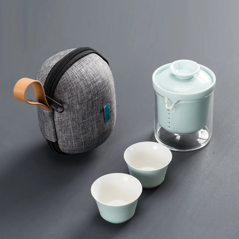 Simple Fashion Teaware Sets Pottery Galss Travel Portable Tea Pot Set Gift Boxes Kubek Ceramiczny Kitchen Dining Bar DJ60TS
Simple Fashion Teaware Sets Pottery Galss Travel Portable Tea Pot Set Gift Boxes Kubek Ceramiczny Kitchen Dining Bar DJ60TS