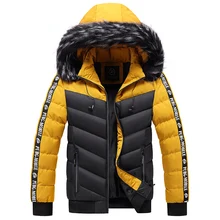 New Winter Fashion Jacket Parker Men Autumn and Winter Warm Jacket Outdoor Men Jacket Casual Windbreaker Quilted Thick Jacket