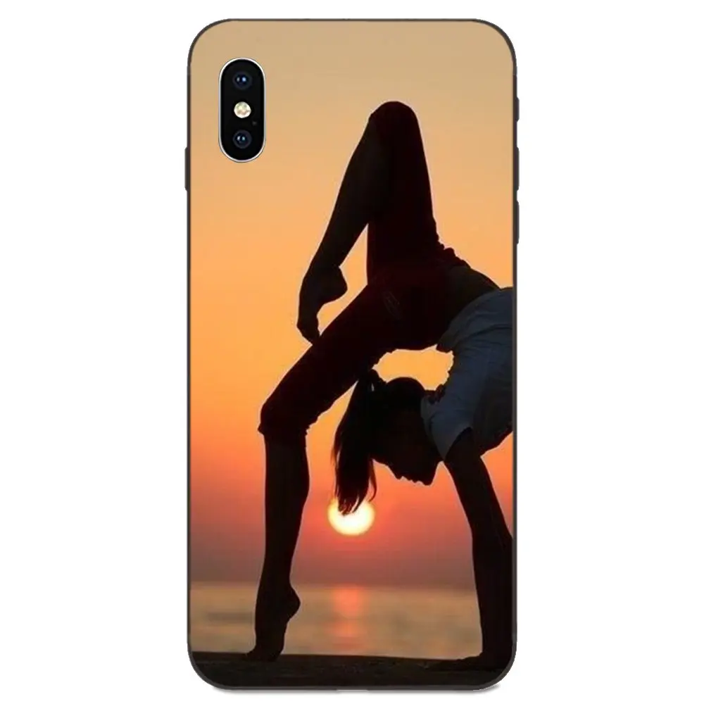 Гимнастика художественной рисунок ТПУ для Galaxy A3 A5 A6 A6s A7 A8 A9 A10 A20E A30 A40 A50 A60 A70 A80 A90