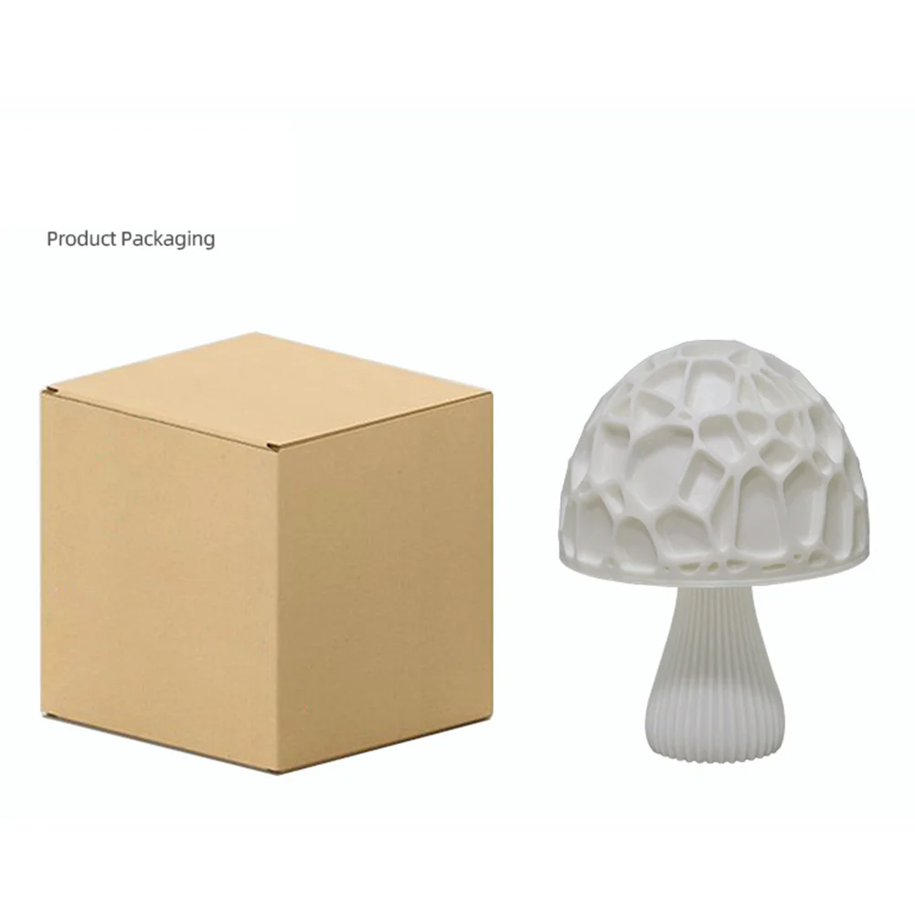 3D Printing Cute Mushroom Night Lamp USB Charging 16 Colors Dimmable Desk Light with Remote Control for Baby Bedroom Desk Decor
3D Printing Cute Mushroom Night Lamp USB Charging 16 Colors Dimmable Desk Light with Remote Control for Baby Bedroom Desk Decor