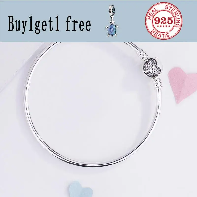 Authenetic 925 Sterling Silver Crystal Heart Circular Clasp Clip Suitable pan Bracelet Fit Diy Charm Europe Jewelry
Authenetic 925 Sterling Silver Crystal Heart Circular Clasp Clip Suitable pan Bracelet Fit Diy Charm Europe Jewelry