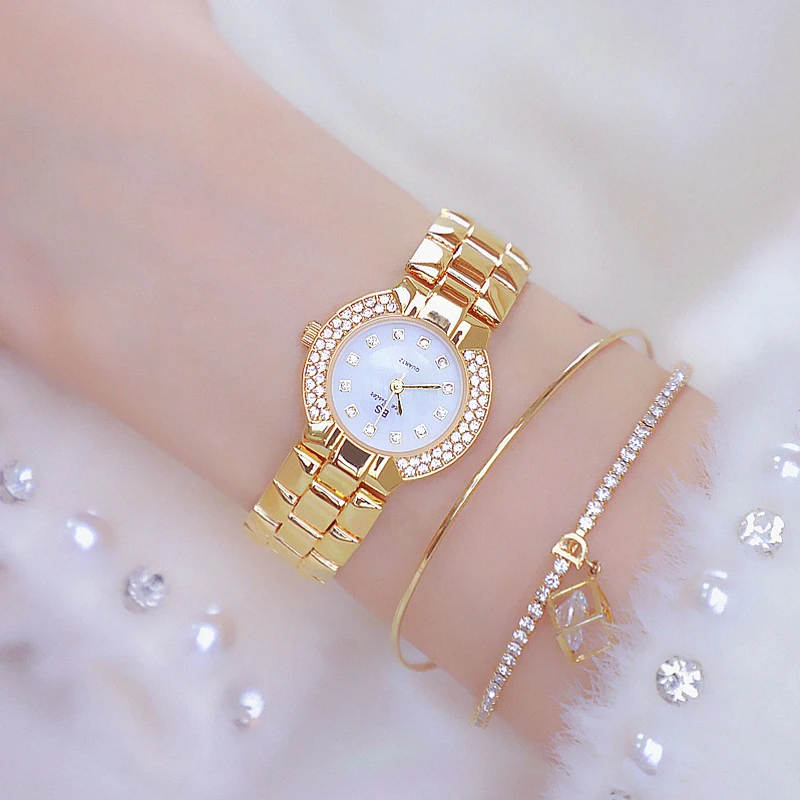 Часы наручные женские кварцевые роскошные брендовые под платье серебристые