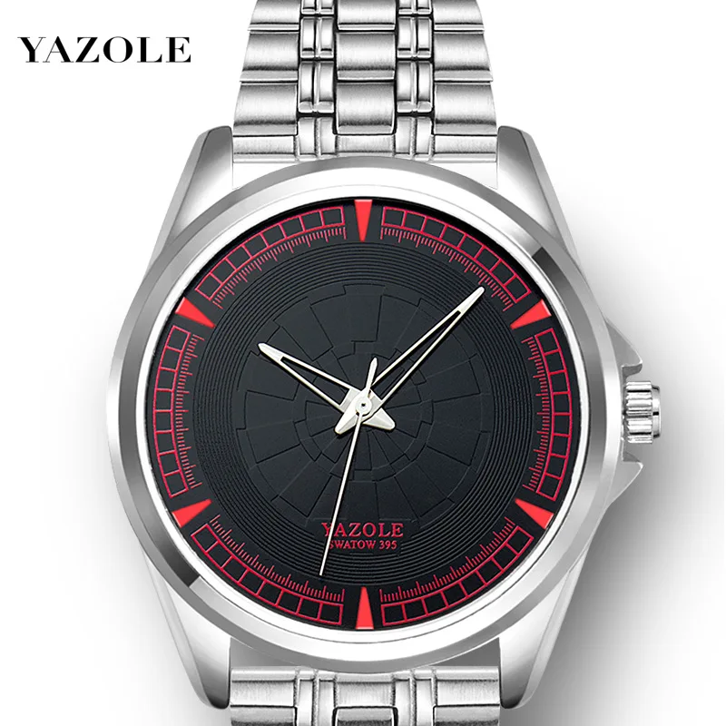 YAZOLE Fashion Trend Business Men's waterproof quartz watch with hollow out hands in 12-hour format
YAZOLE Fashion Trend Business Men's waterproof quartz watch with hollow out hands in 12-hour format