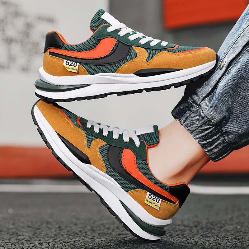 CRLAYDK New Fashion Comfortable Sneakers Outdoor Youth Boys Running Casual Shoes Sport Students Lace Up Patchwork Tennis Hombre
CRLAYDK New Fashion Comfortable Sneakers Outdoor Youth Boys Running Casual Shoes Sport Students Lace Up Patchwork Tennis Hombre