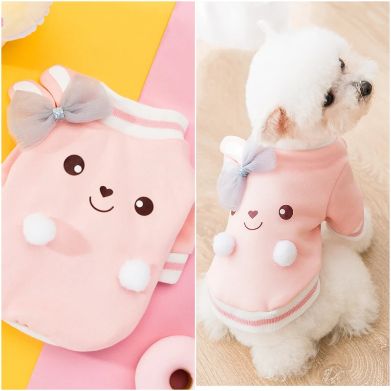 Cute Two-legged Pet Sweatshirt With Rabbit Ears and Rainbow for Small Medium Dogs Clothes Pet Clothes Pet Clothing roupa pet
Cute Two-legged Pet Sweatshirt With Rabbit Ears and Rainbow for Small Medium Dogs Clothes Pet Clothes Pet Clothing roupa pet