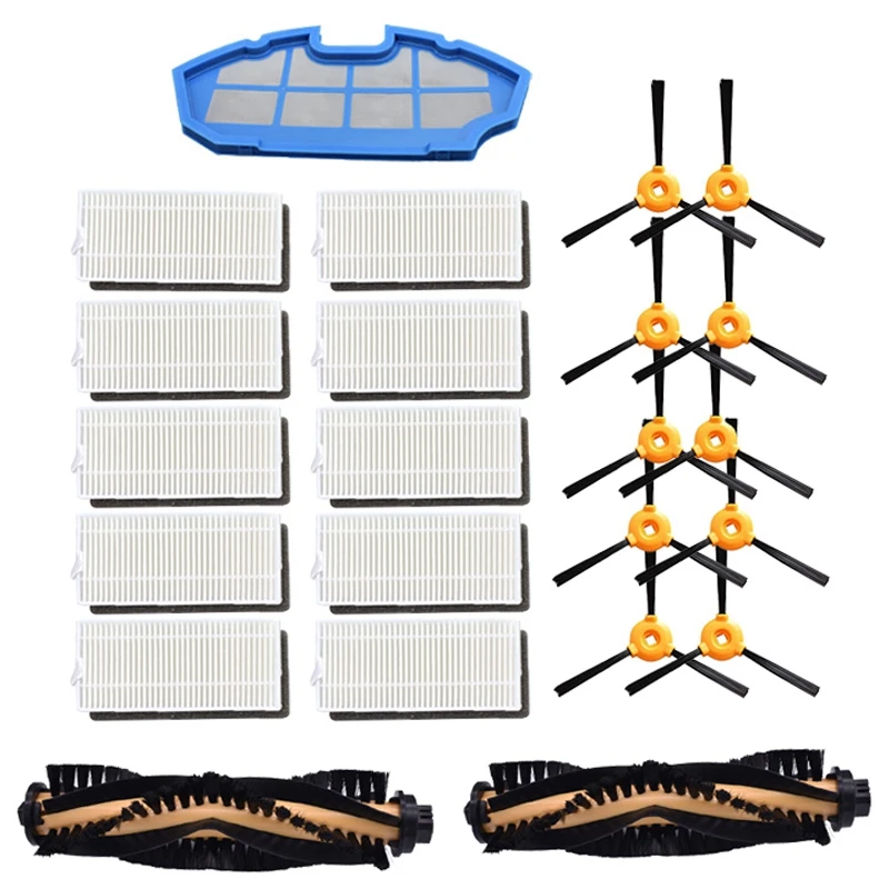 Комплект запасных частей для робота-пылесоса Ecovacs Deebot N79 N79S DN622 500 N79W Yeedi K600 K700
Комплект запасных частей для робота-пылесоса Ecovacs Deebot N79 N79S DN622 500 N79W Yeedi K600 K700