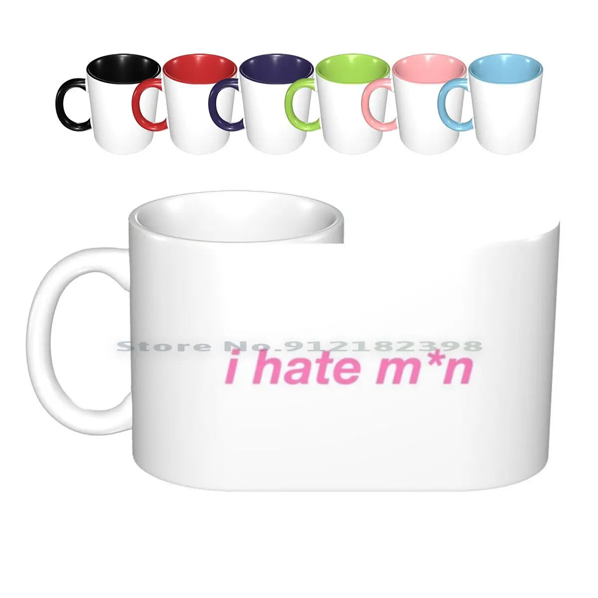 I Hate Men Ceramic Mugs Coffee Cups Milk Tea Mug Funny Girly Cute Pink Creative Trending Vintage Gift Bottle Cup
I Hate Men Ceramic Mugs Coffee Cups Milk Tea Mug Funny Girly Cute Pink Creative Trending Vintage Gift Bottle Cup