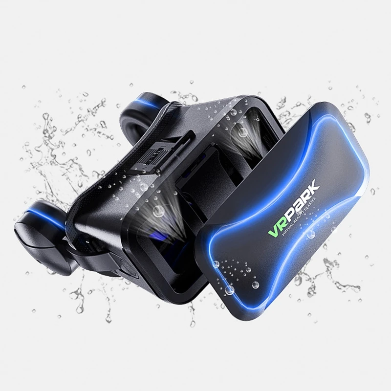 VRPARK VR очки угол 90-120 ° С Bluetooth контроллер 3D гарнитура для iPhone Android смартфон 4 5-6 7