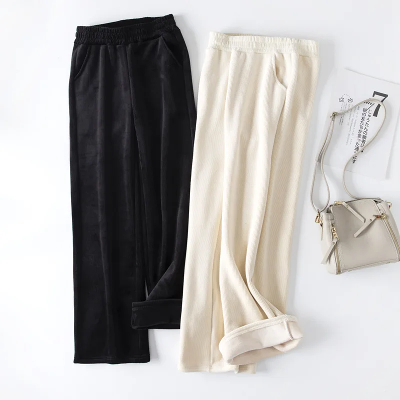 Wide Pencil Pants For Women Long Trousers Female Clothing Slacks For Spring Winter Oversize Plus Size Office Fashion Vintage
Wide Pencil Pants For Women Long Trousers Female Clothing Slacks For Spring Winter Oversize Plus Size Office Fashion Vintage